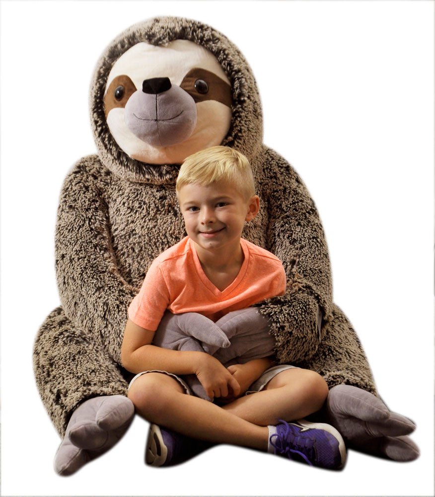 Giant stuffed animal sloth online