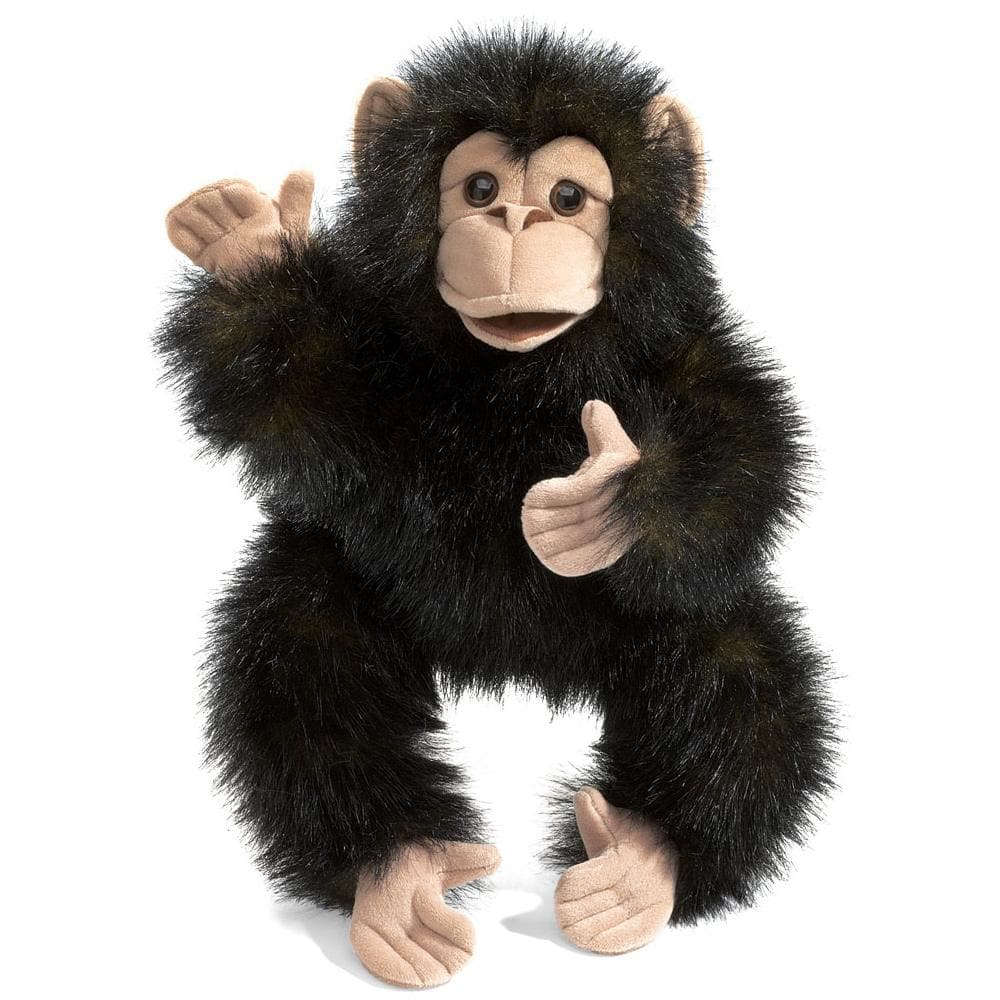 Baby Chimpanzee Stuffed Animal Puppet Safari Ltd