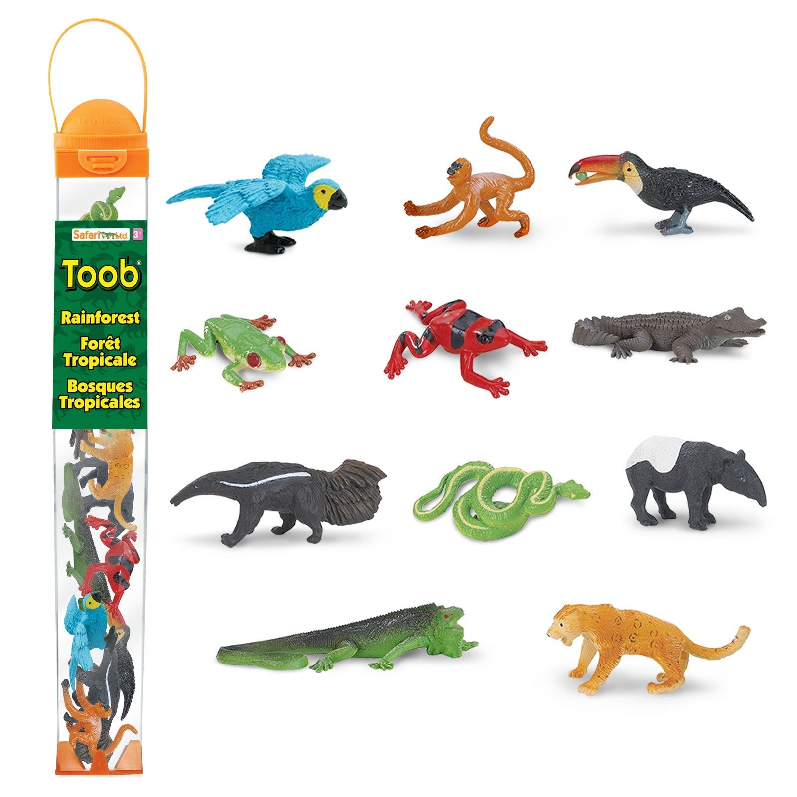 Rainforest Animals TOOB Figurines Safari Ltd Safari Ltd