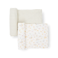 Rainbows Stretch Knit Swaddle 2
Pack (Sept. 2023) |  | Safari Ltd®