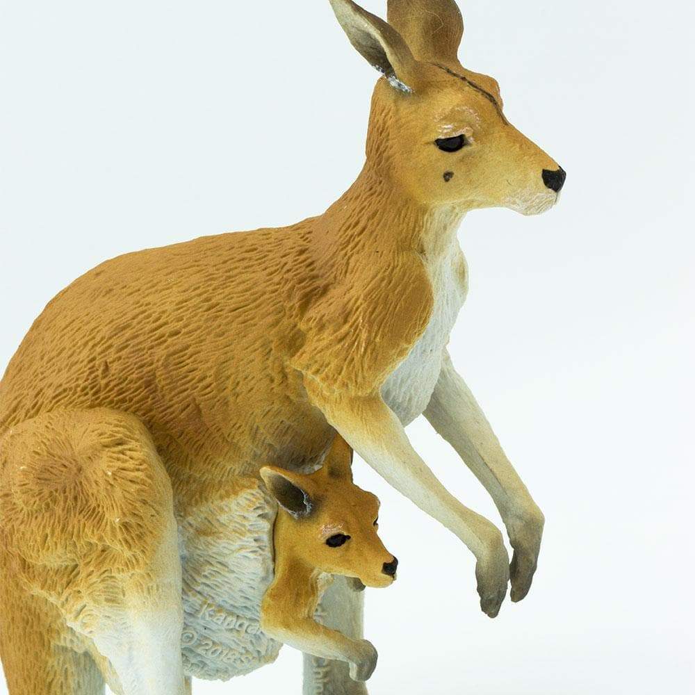 Kangaroo with Joey Toy