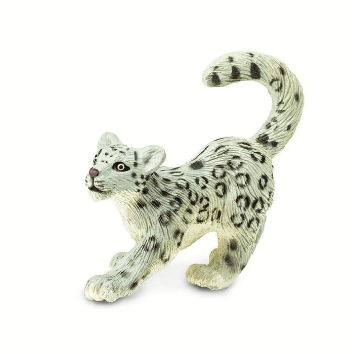Snow Leopard Cub Toy, Wildlife Animal Toys