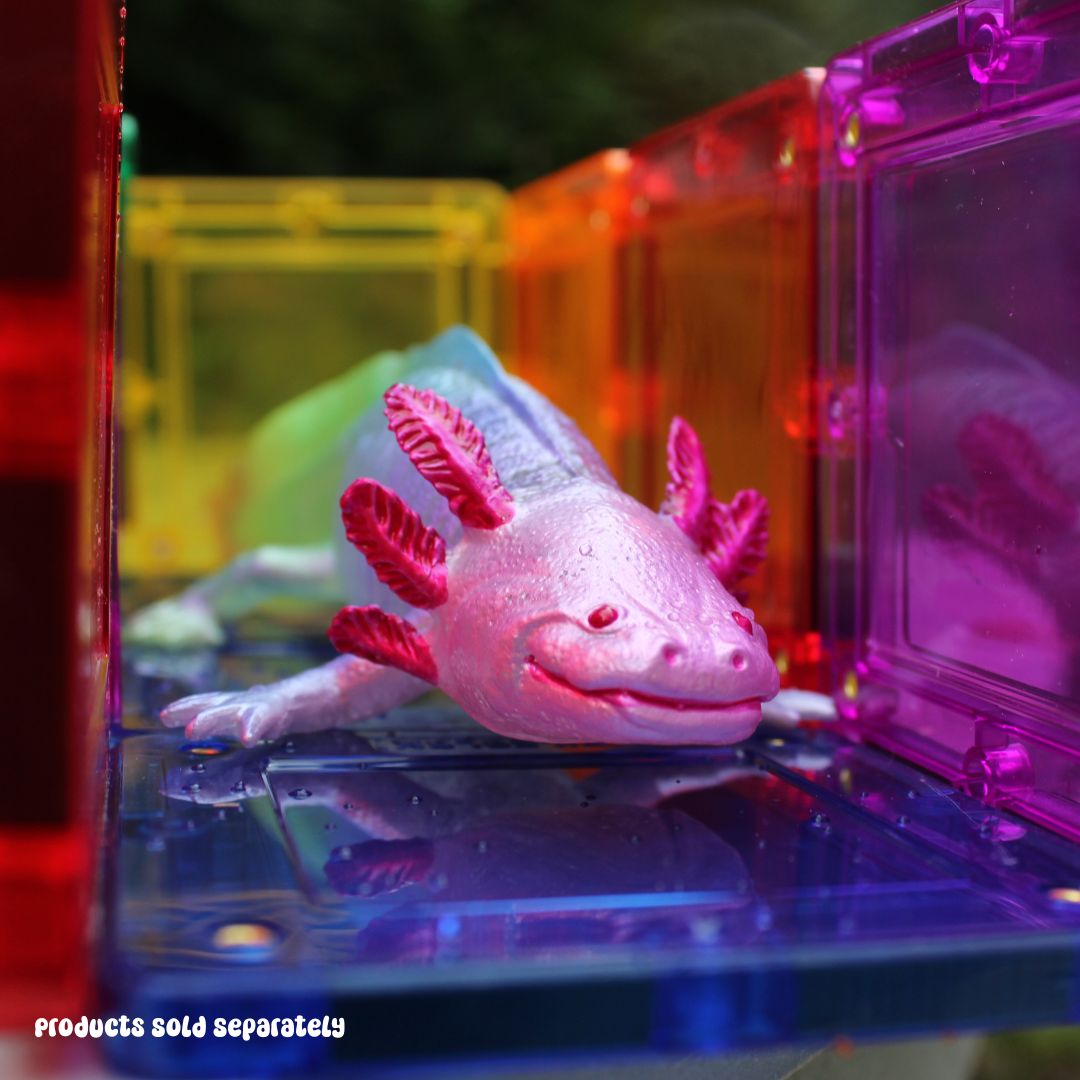 Rainbow Axolotl Toy Figure