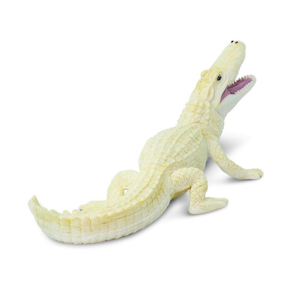 White Alligator Toy