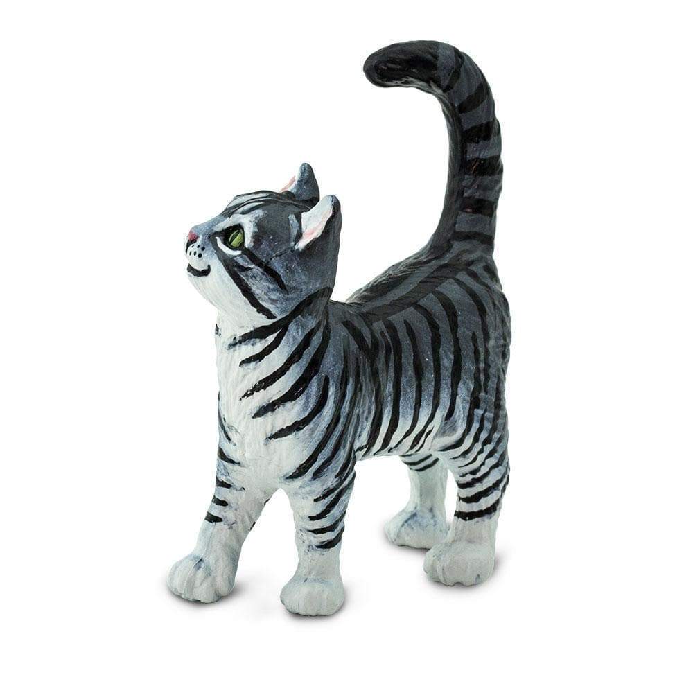 Gray Tabby Cat Toy | Farm | Safari Ltd®