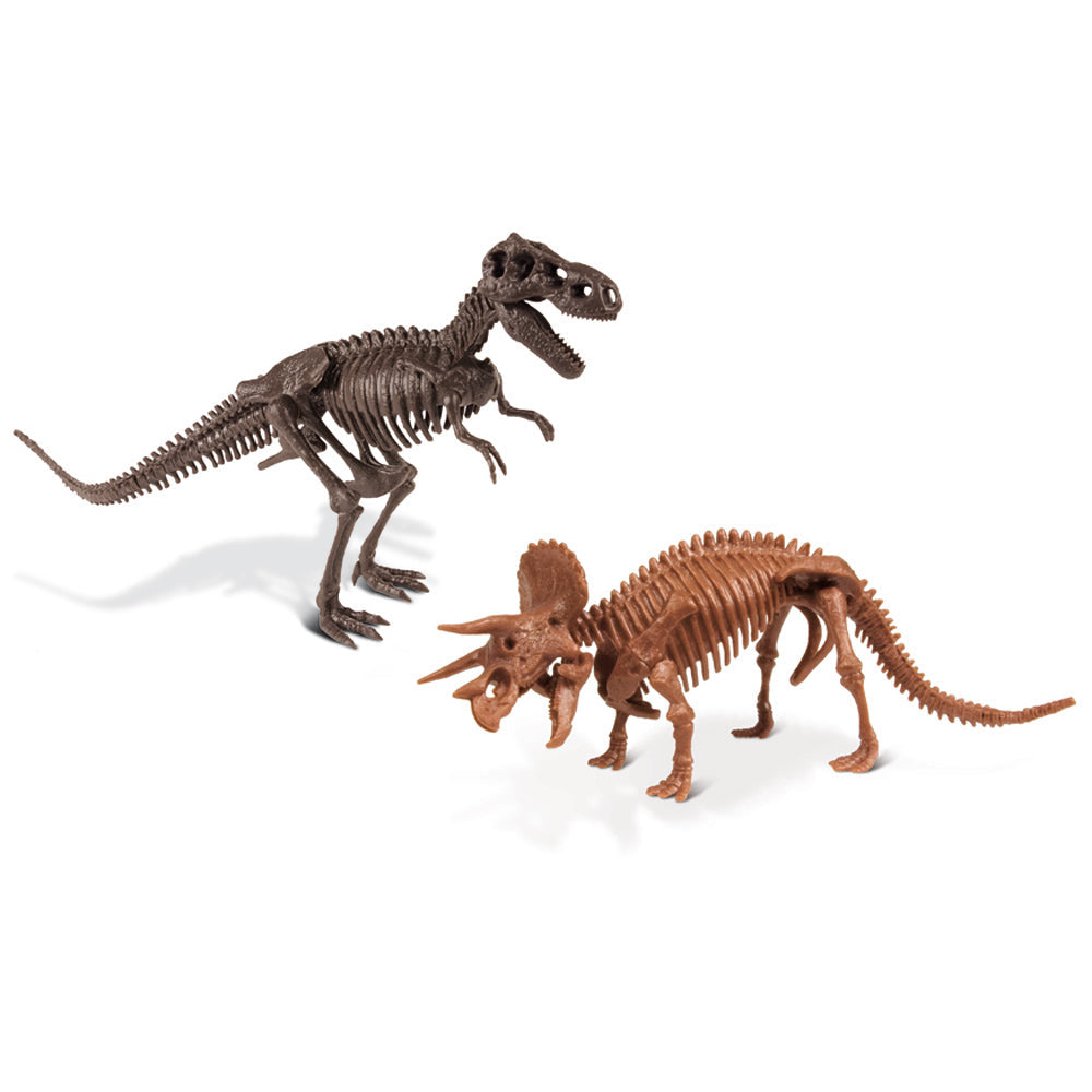 Dr. Steve Hunters GEOWorld Paleo Adventures Excavation Kit  T-Rex vs. Triceratops - 12 pieces |  | Safari Ltd®