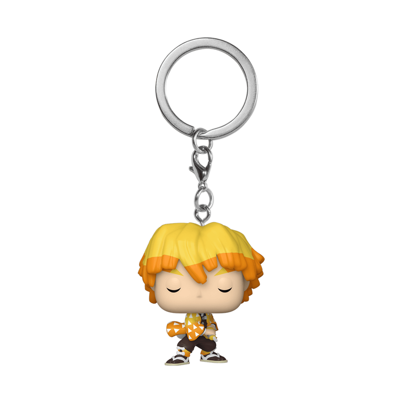 Funko - Demon Slayer - Zenitsu Agatsuma - Funko Pocket Pop! Key Chain |  | Safari Ltd®