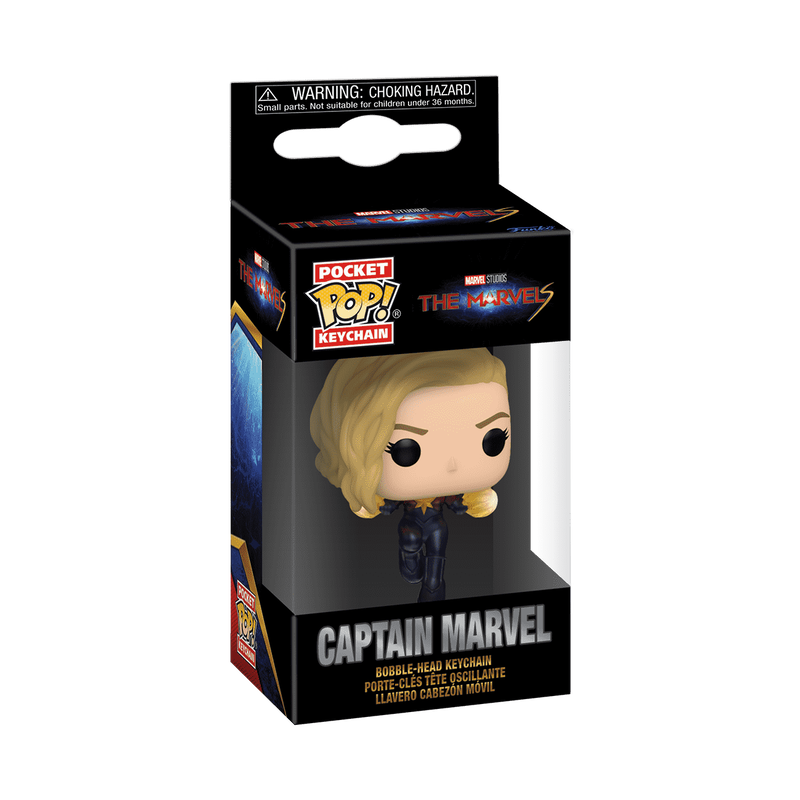 Funko - The Marvels - Captain Marvel - Funko Pocket Pop! Key Chain |  | Safari Ltd®