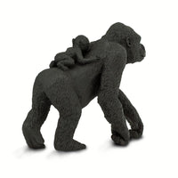 Lowland Gorilla with Baby Toy