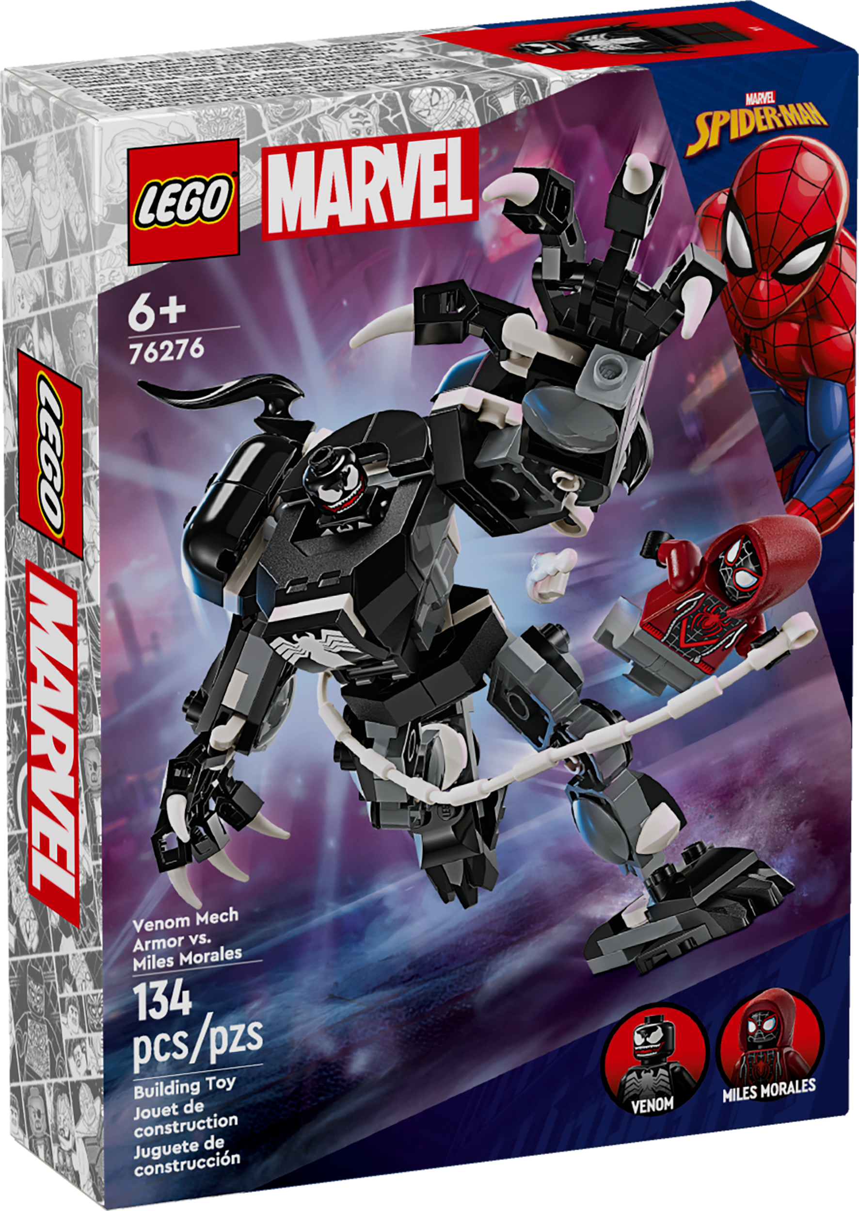 76276 Venom Mech Armor vs. Miles Morales |  | Safari Ltd®