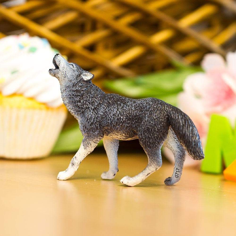 Gray Wolf Toy