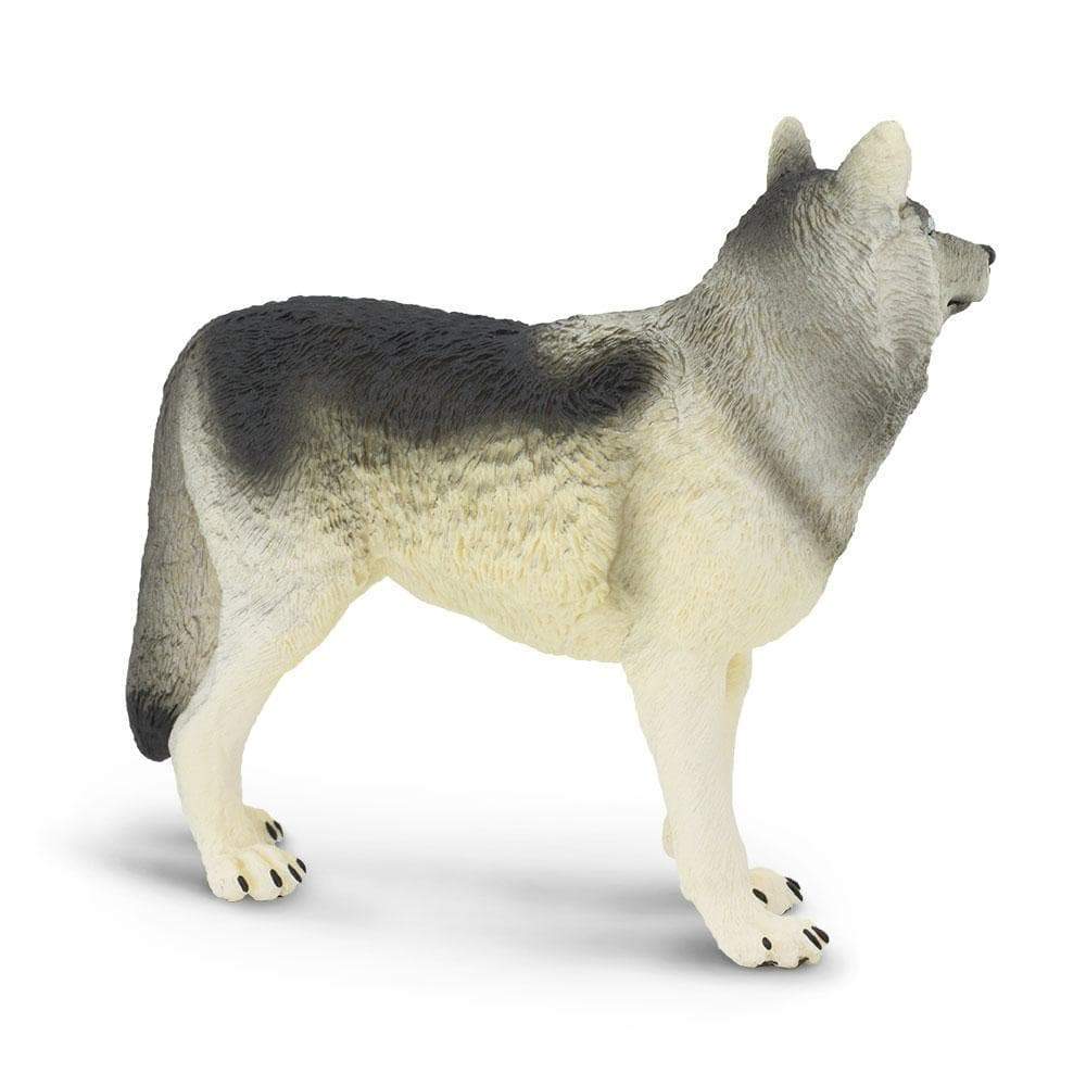 Gray Wolf Toy