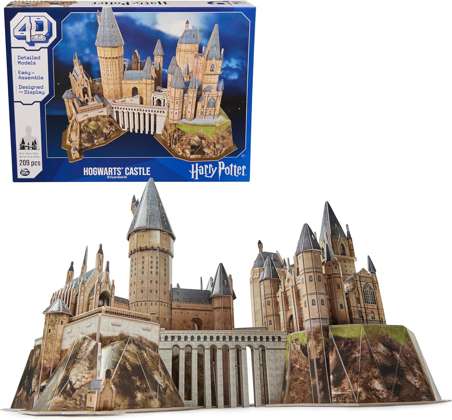 4D Build Harry Potter Hogwarts Caste 3D Puzzle Safari Ltd