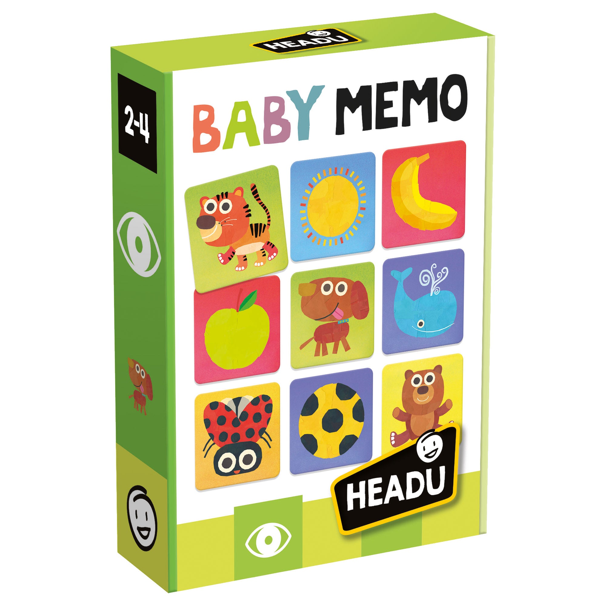 Baby Memo Headu Flash Cards Safari Ltd