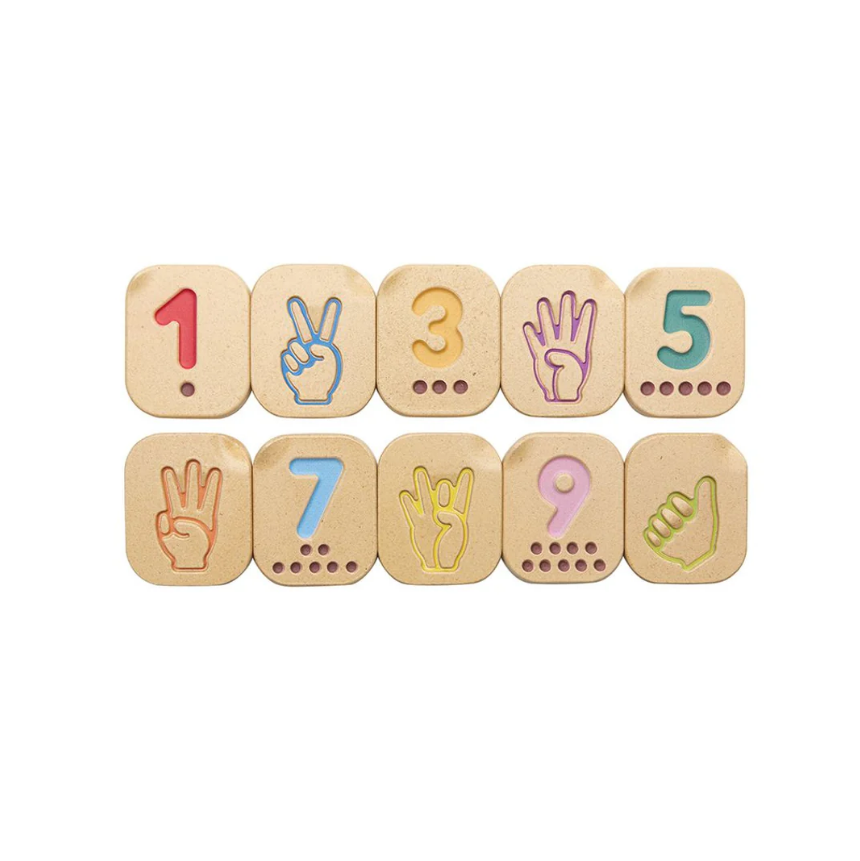 Hand Sign Numbers 1-10 | Educational Toys | Safari Ltd®