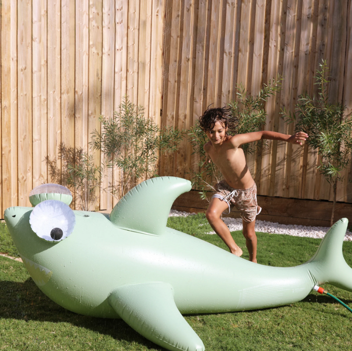 Inflatable Giant Sprinkler Shark Tribe - Khaki