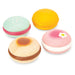 Wooden Macaron Play Food Set - 4 Piece Set |  | Safari Ltd®