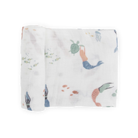 Mermaids Cotton Muslin Swaddle
Single |  | Safari Ltd®