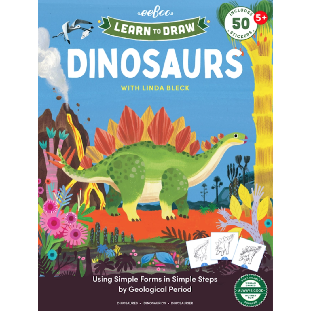 NEW: Learn to Draw Dinosaurs w
/stickers - IN STOCK |  | Safari Ltd®