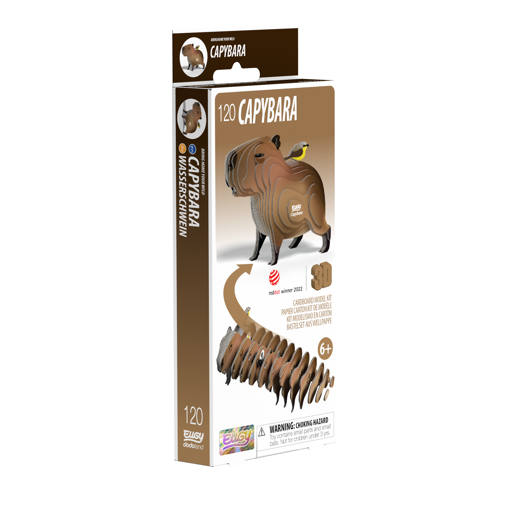 EUGY Capybara 3D Puzzle