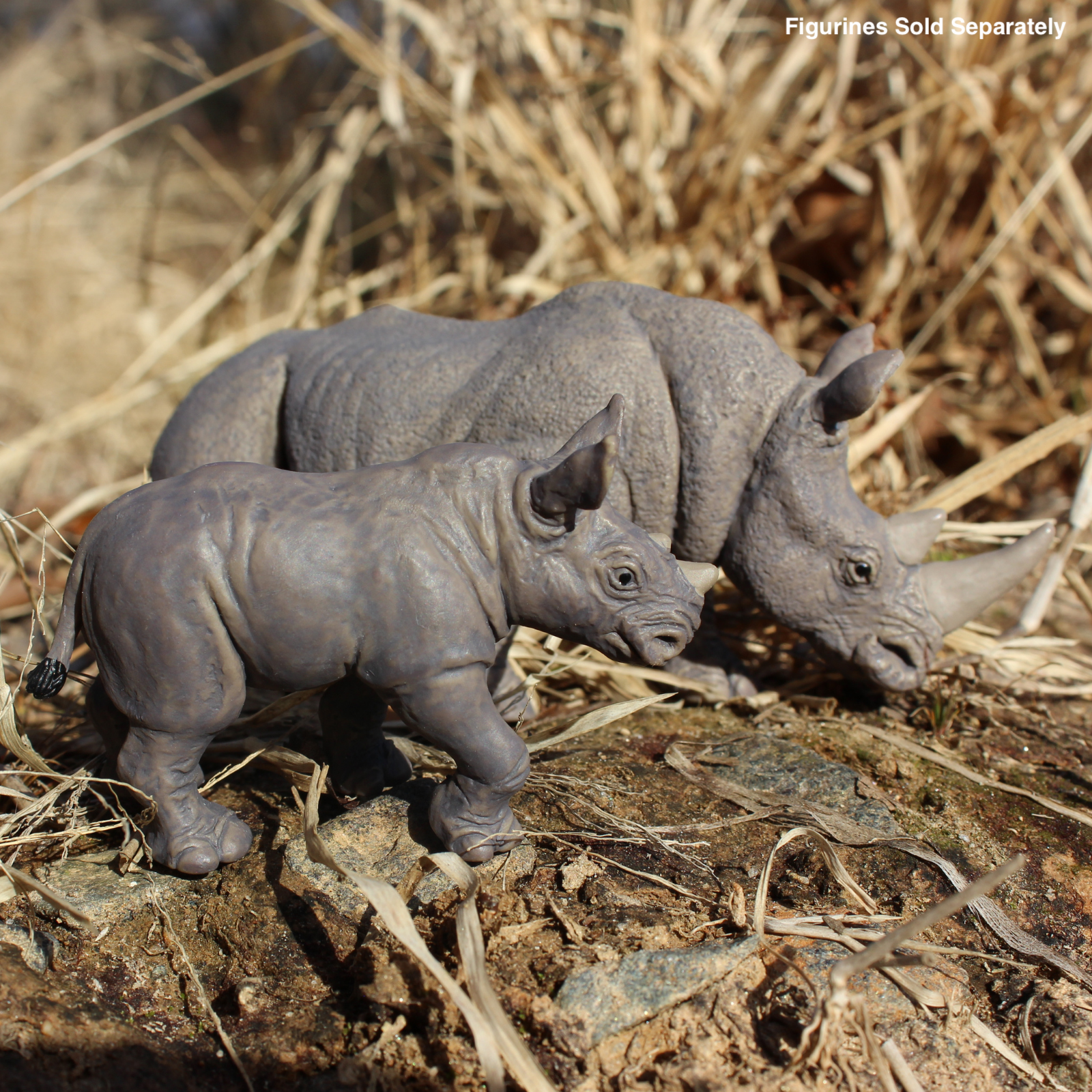 White Rhino Toy