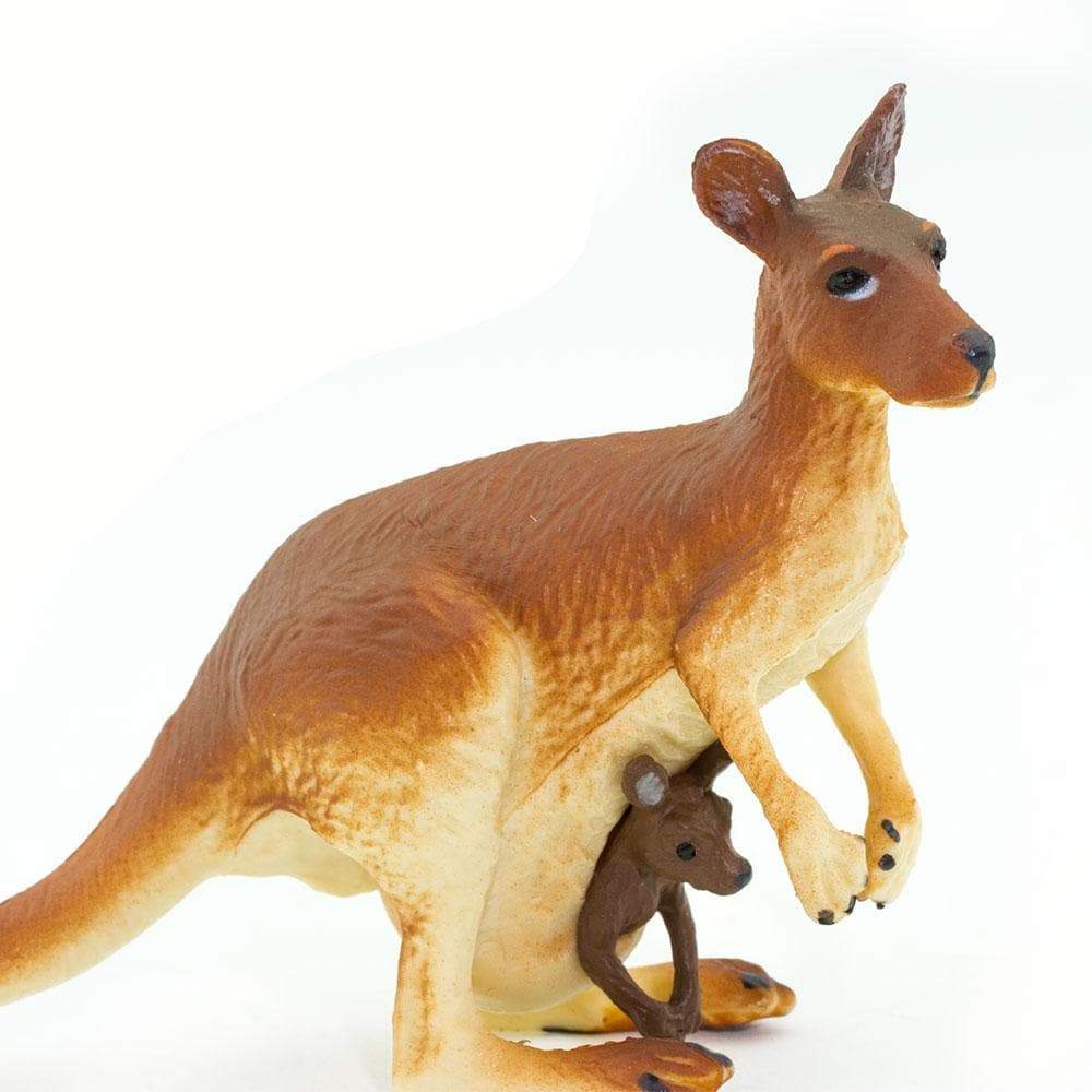 Kangaroo with Baby Toy