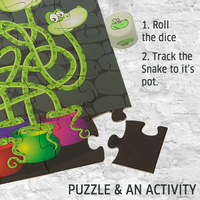 Chalk & Chuckles Moody Snakes Game & Puzzle