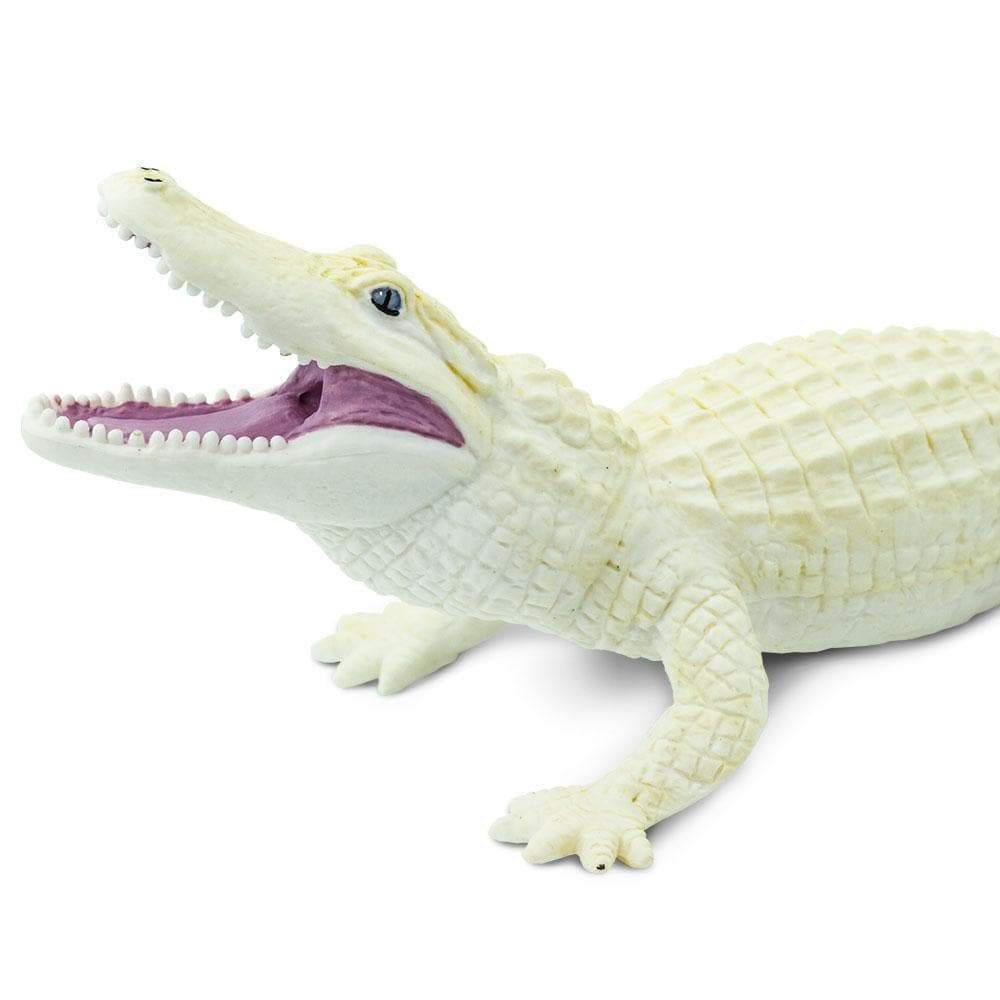 White Alligator Toy