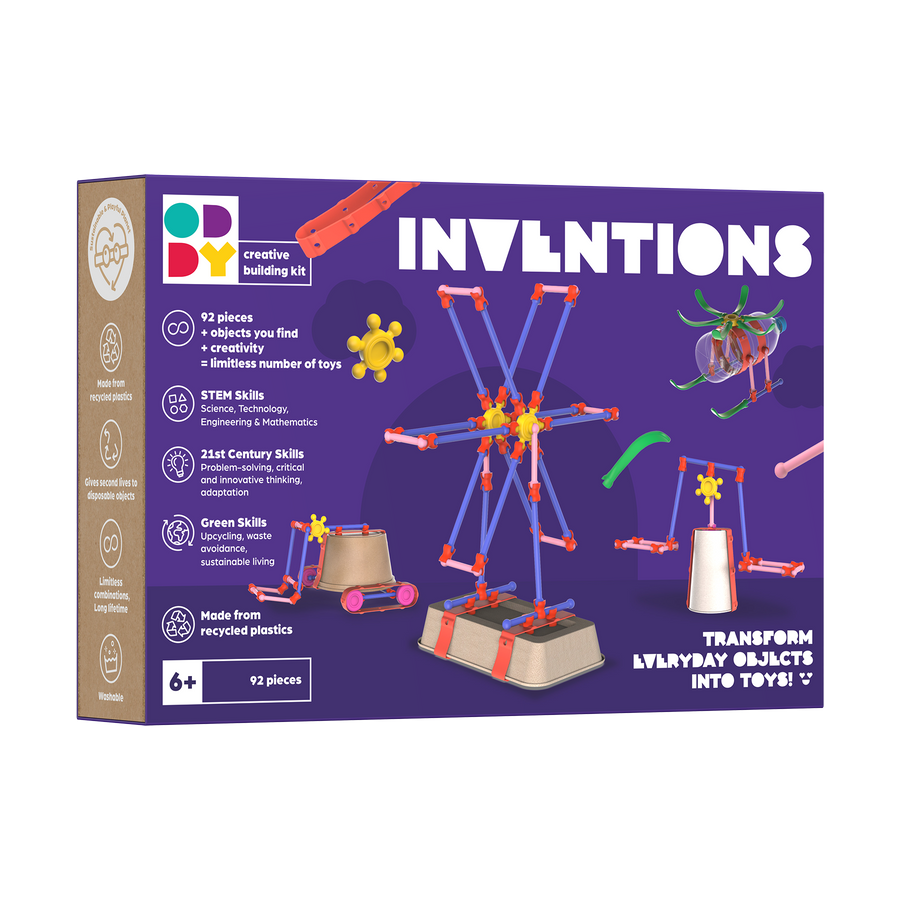 Oddy Inventions Creative Play Building Kit |  | Safari Ltd®