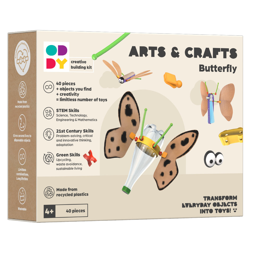 Oddy Arts and Crafts Butterfly Building Kit |  | Safari Ltd®