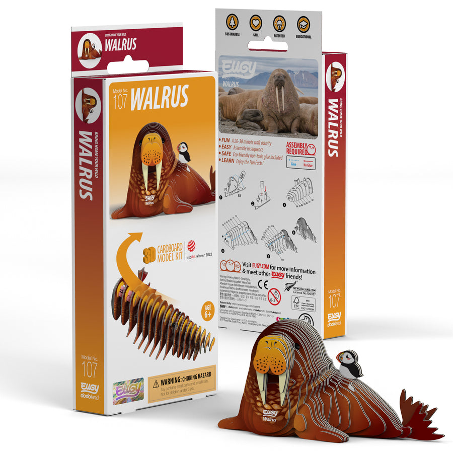 EUGY Walrus 3D Puzzle |  | Safari Ltd®