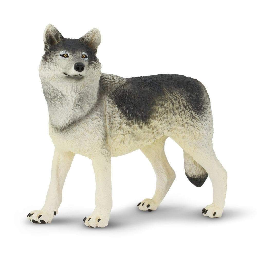 Gray Wolf Toy