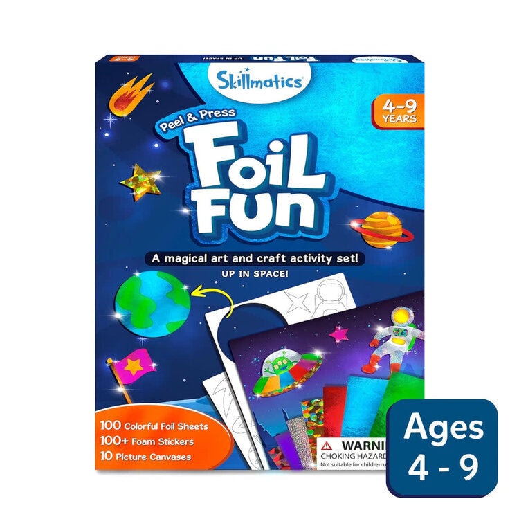 Skillmatics - Foil Fun - Up In Space |  | Safari Ltd®