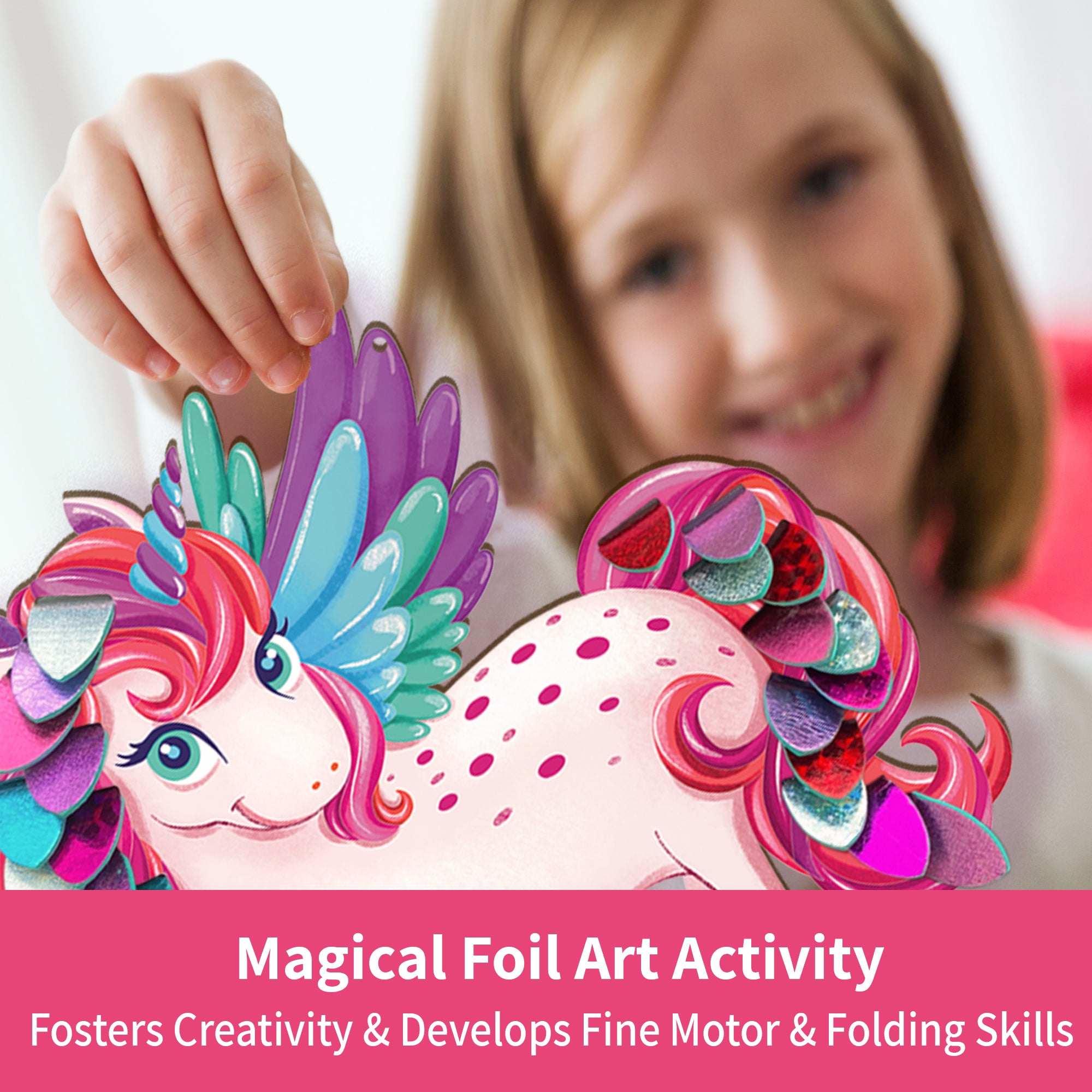 Chalk & Chuckles Foil Decorations - Magical Friends Kit