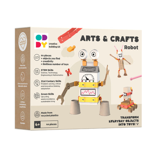 Oddy Arts and Crafts Robot Building Kit |  | Safari Ltd®