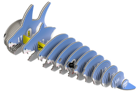 EUGY Shark 3D Puzzle