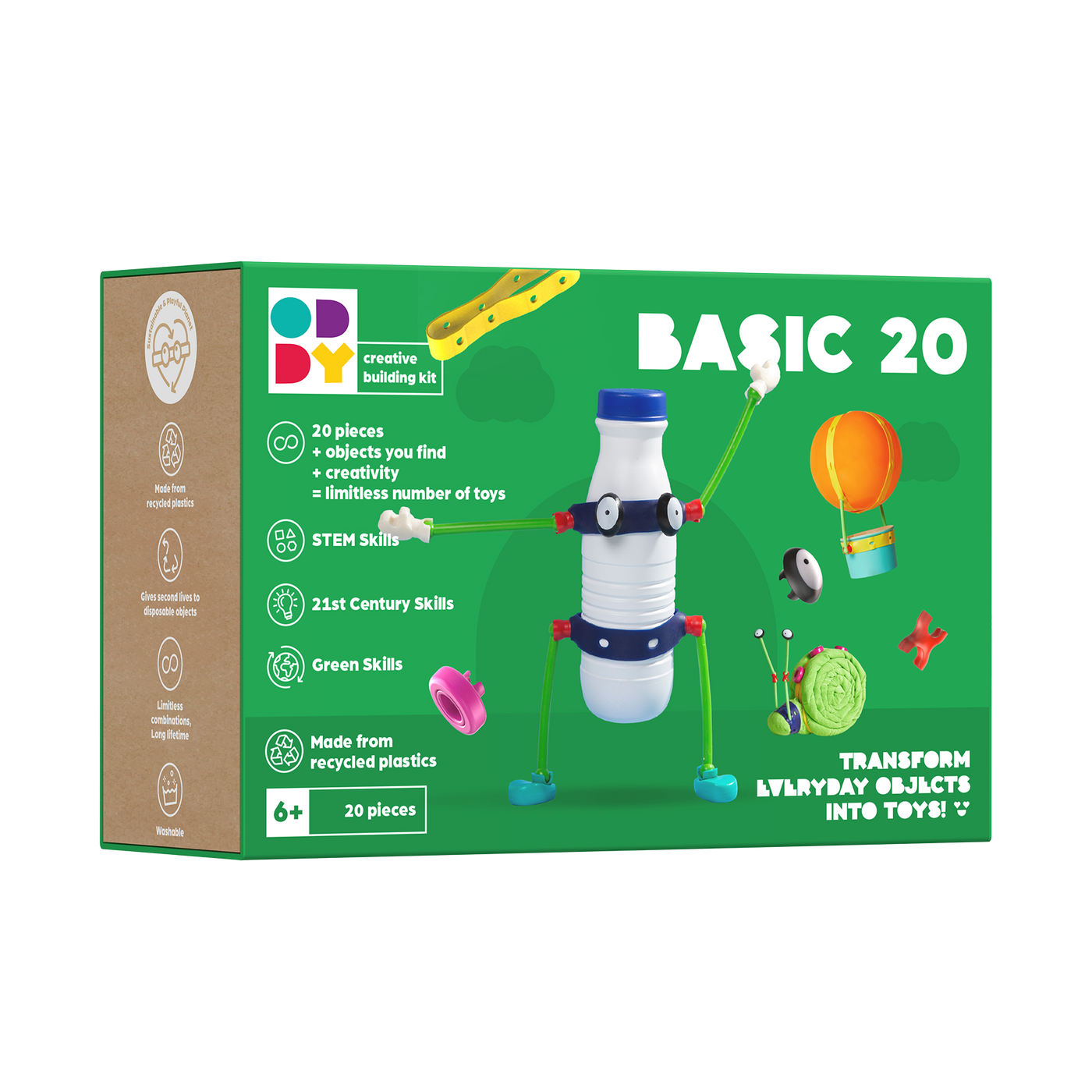 Oddy Basic 20 Building Kit |  | Safari Ltd®