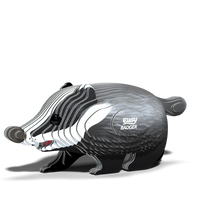 EUGY Badger 3D Puzzle