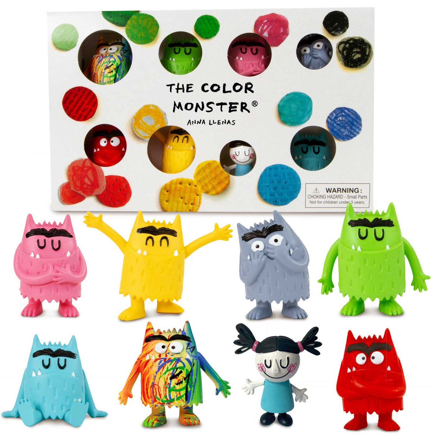 The Color Monster Set of 8 Figurines |  | Safari Ltd®