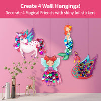 Chalk & Chuckles Foil Decorations - Magical Friends Kit