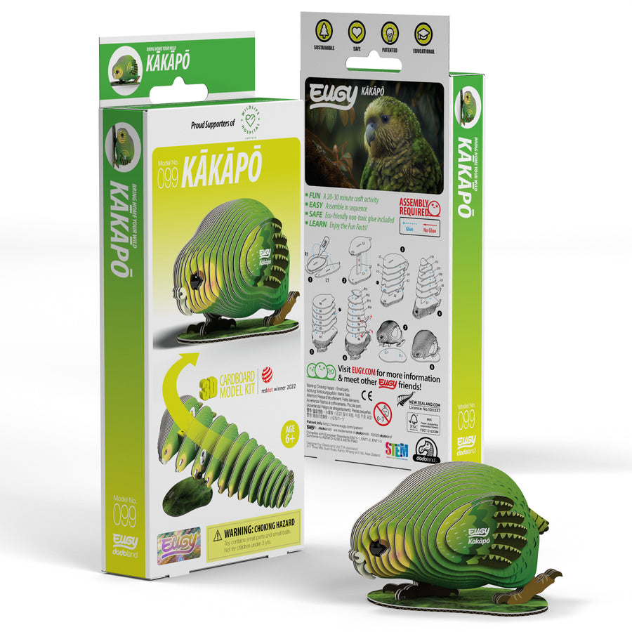 EUGY Kakapo 3D Puzzle