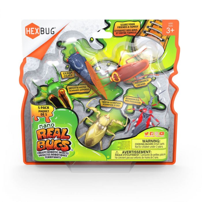 HEXBUG - REAL BUGS - NANOS 5 Pack |  | Safari Ltd®