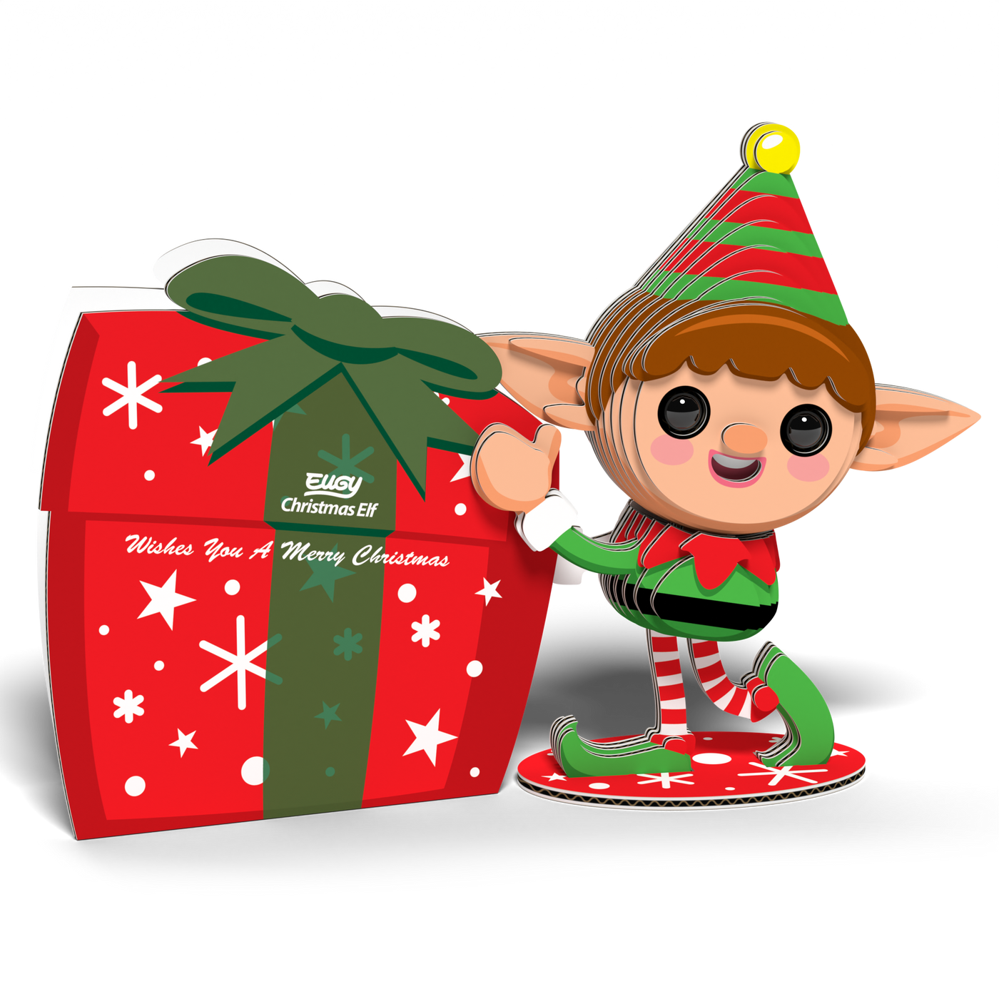 EUGY Christmas Elf 3D Puzzle