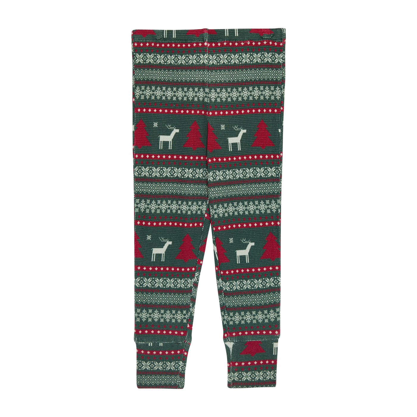 Holiday Fair Isle Classic Pajama Set Safari Ltd