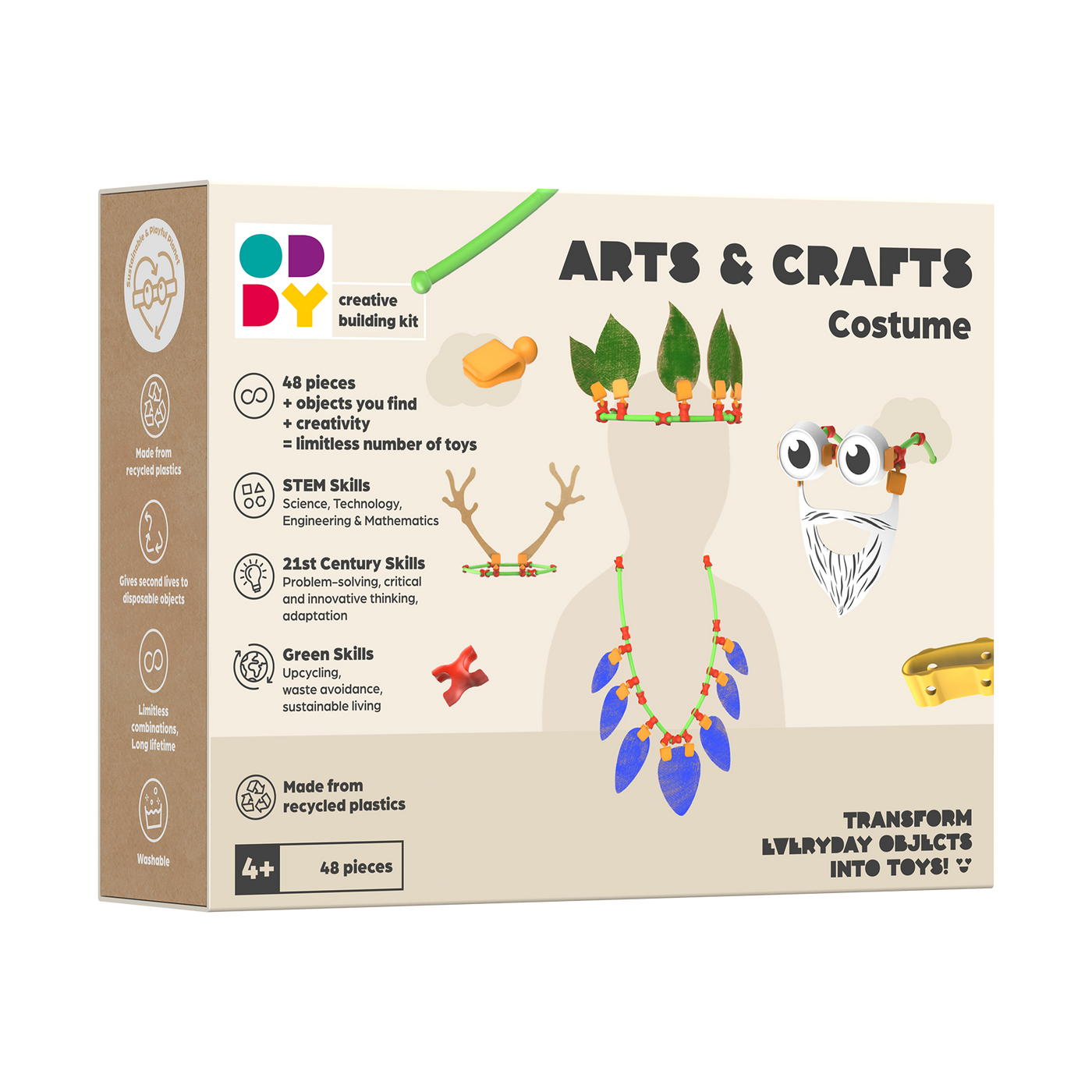 Oddy Arts and Crafts Costume Building Kit |  | Safari Ltd®