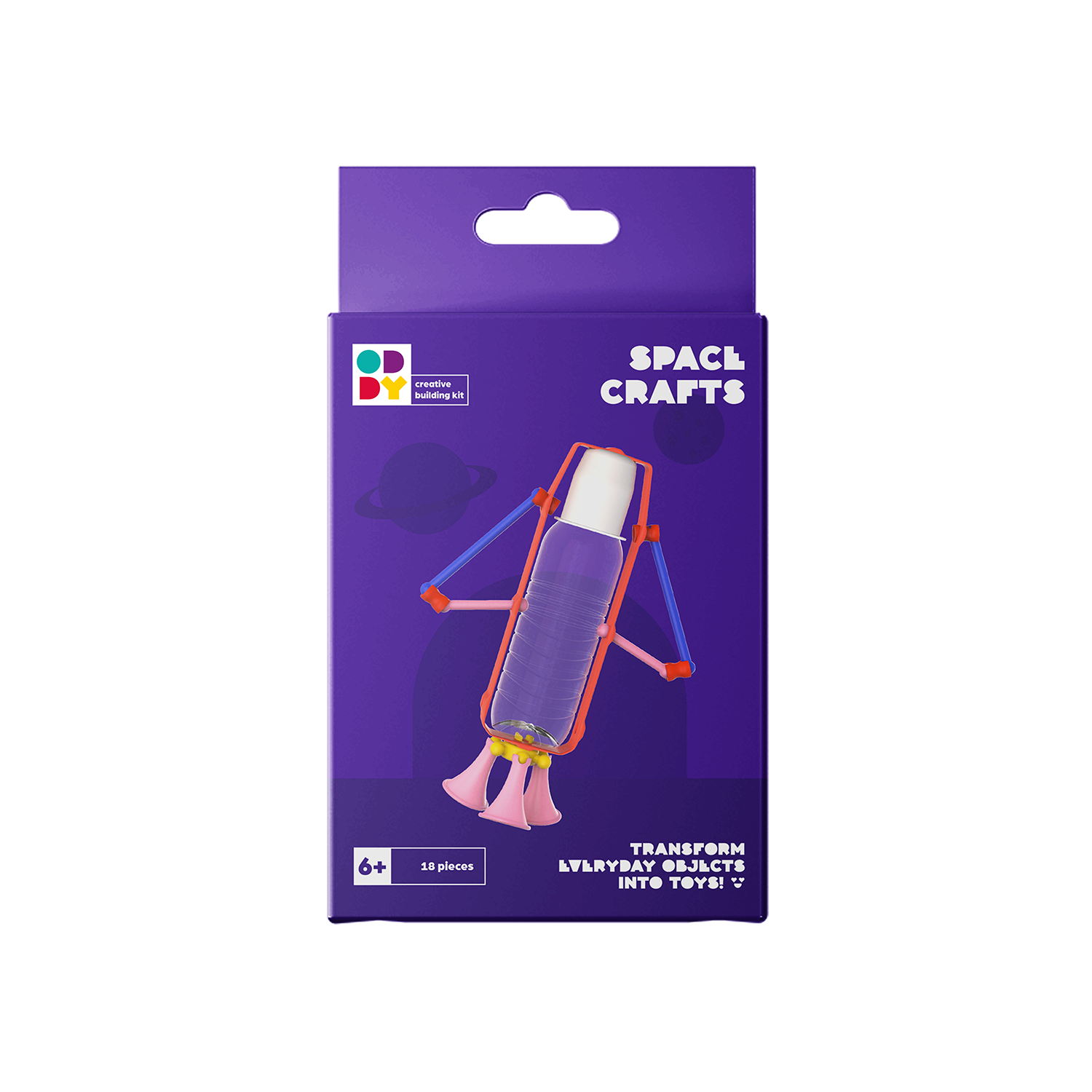 Oddy Mini Space Crafts 18 Piece Building Kit |  | Safari Ltd®