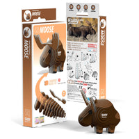 EUGY Moose 3D Puzzle