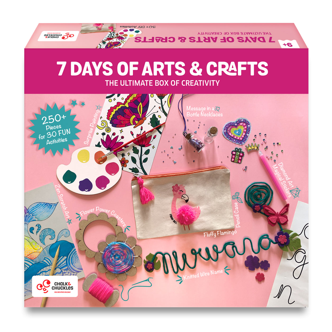 Chalk & Chuckles 7 Days of Arts and Crafts Kit