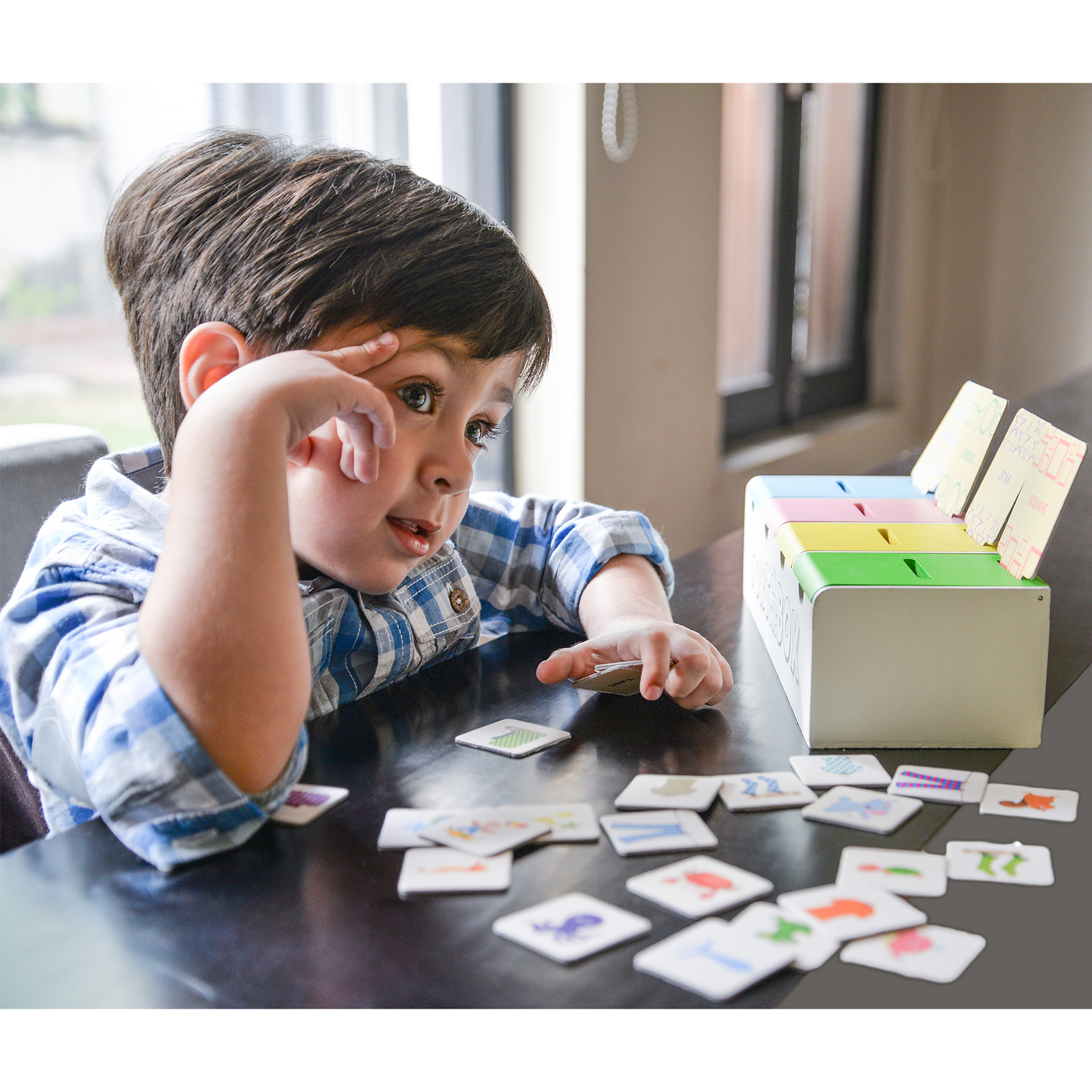 Chalk & Chuckles Sort in the Box Sorting Game