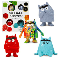 The Color Monster Set of 4 Figurines w/ Multicolor Monster |  | Safari Ltd®